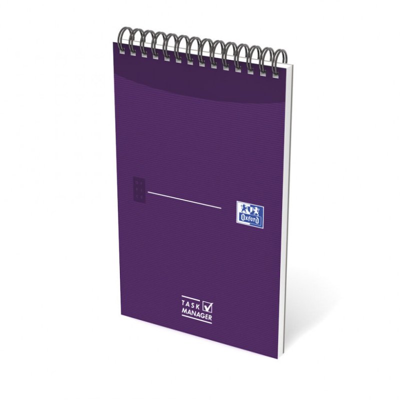 Oxford 400055727 bloc-notes Violet, Noir