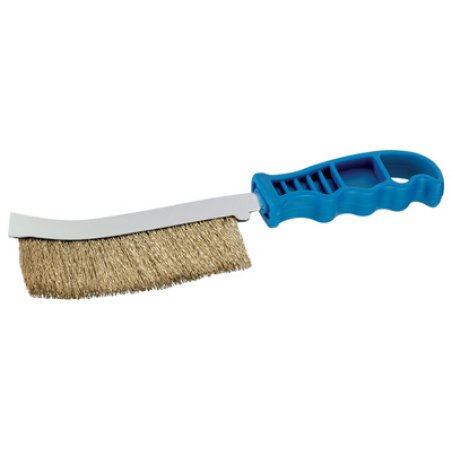 WESTEX Brosse métallique multifonction, poignée plastique