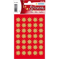 HERMA 3935 autocollant décoratif Papier Or Permanent 105 pièce(s)