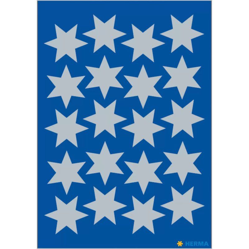 HERMA 3906 autocollant décoratif Papier Argent Permanent 60 pièce(s)