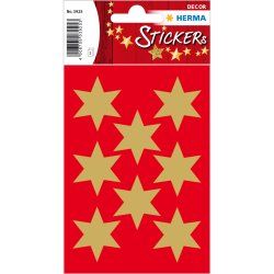 HERMA 3925 decorative sticker Paper Gold Permanent 24 pc(s)