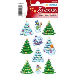 HERMA Sticker de Noël DECOR "Forêt à Noël"