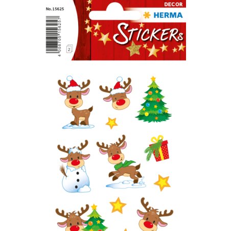HERMA Little Rudolph stickers