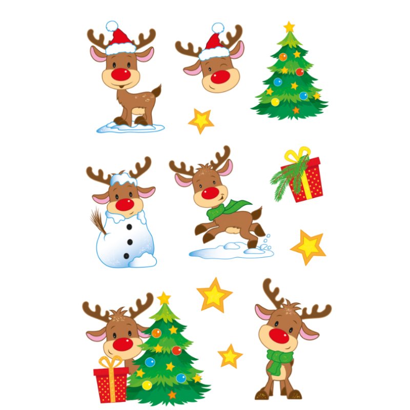 HERMA Autocollant Petit Rudolphe