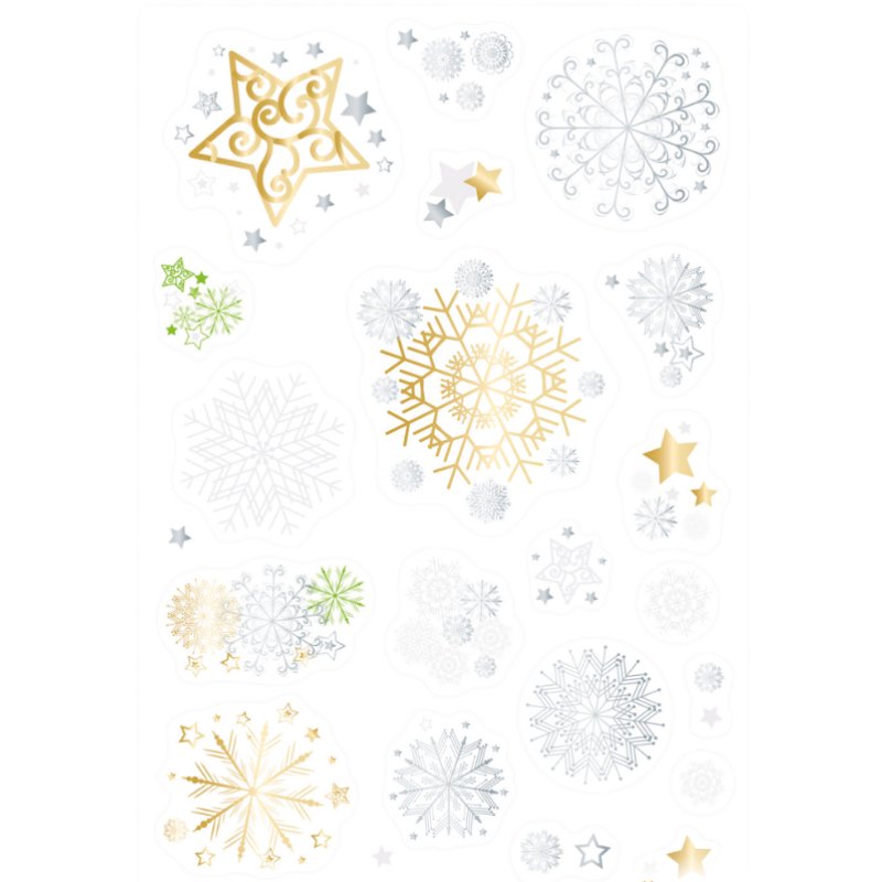 HERMA Stickers de Noël CREATIVE "Etoiles et flocons"