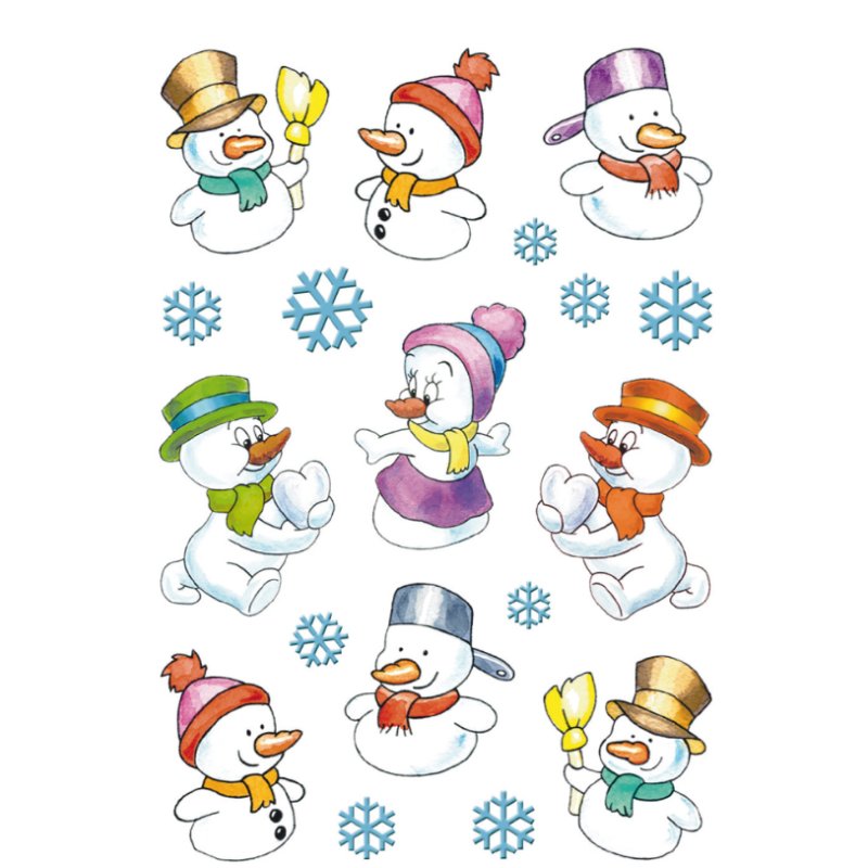 HERMA Stickers snowmen