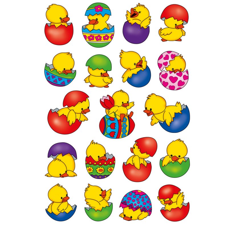 HERMA 3686 decorative sticker Paper Multicolour Permanent 57 pc(s)