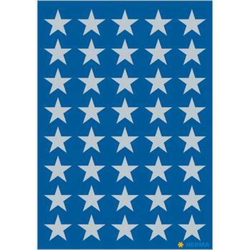 HERMA 3417 autocollant décoratif Papier Argent Permanent 120 pièce(s)