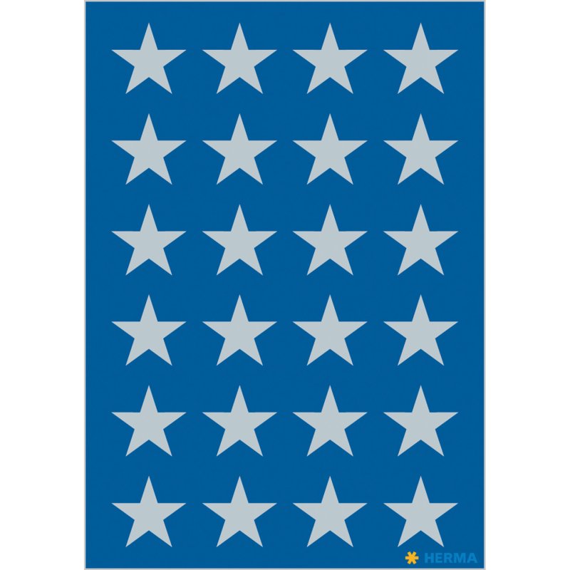HERMA stars 5-pointed
