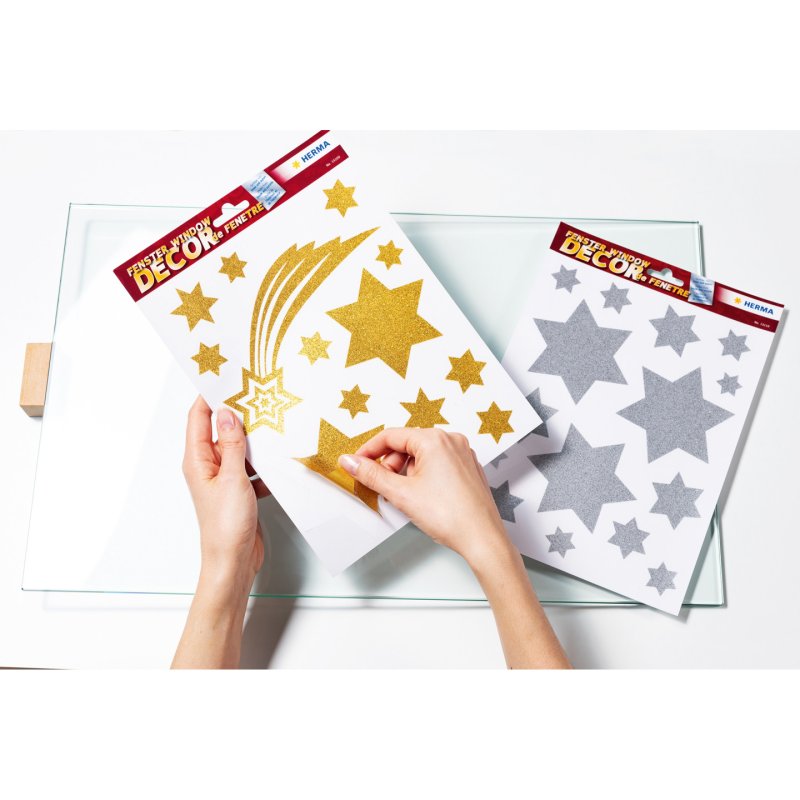 HERMA 15109 decorative sticker Film Gold Removable 14 pc(s)