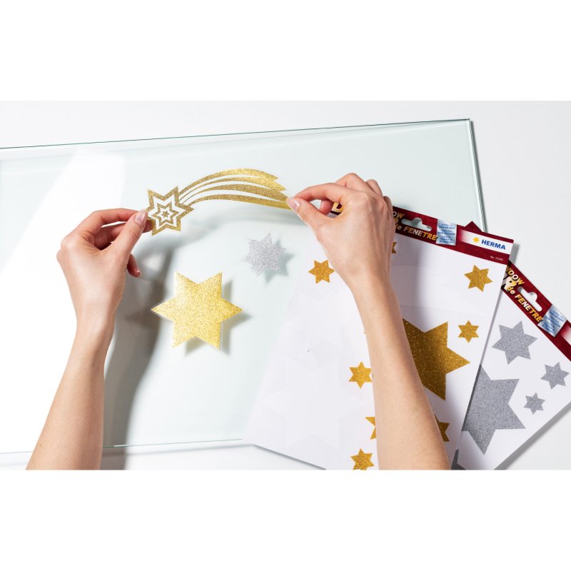 HERMA 15109 decorative sticker Film Gold Removable 14 pc(s)