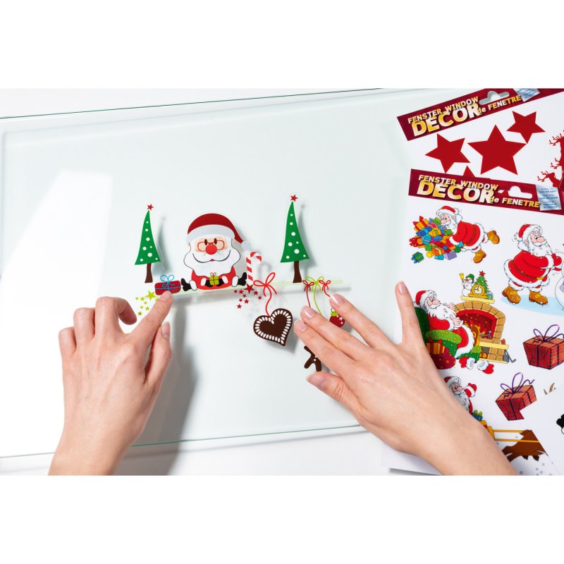 HERMA Image de Noël pour fenêtre "Période de Noël"