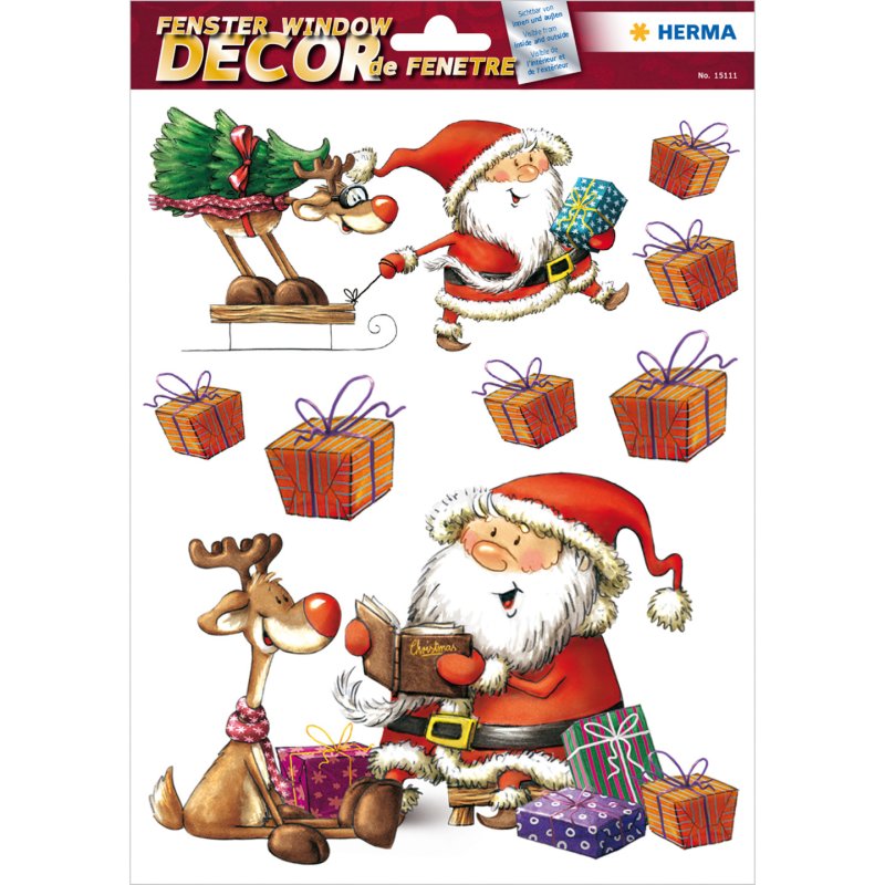 HERMA Image de Noël pour fenêtre "Jour de la Saint-Nicolas"