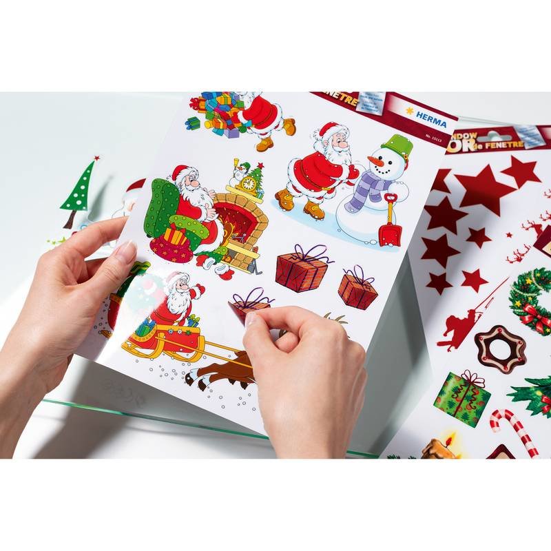 HERMA 15111 autocollant décoratif Pellicule Multicolore Amovible 8 pièce(s)