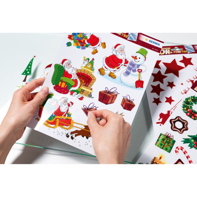 HERMA 15113 decorative sticker Film Multicolour Removable 7 pc(s)