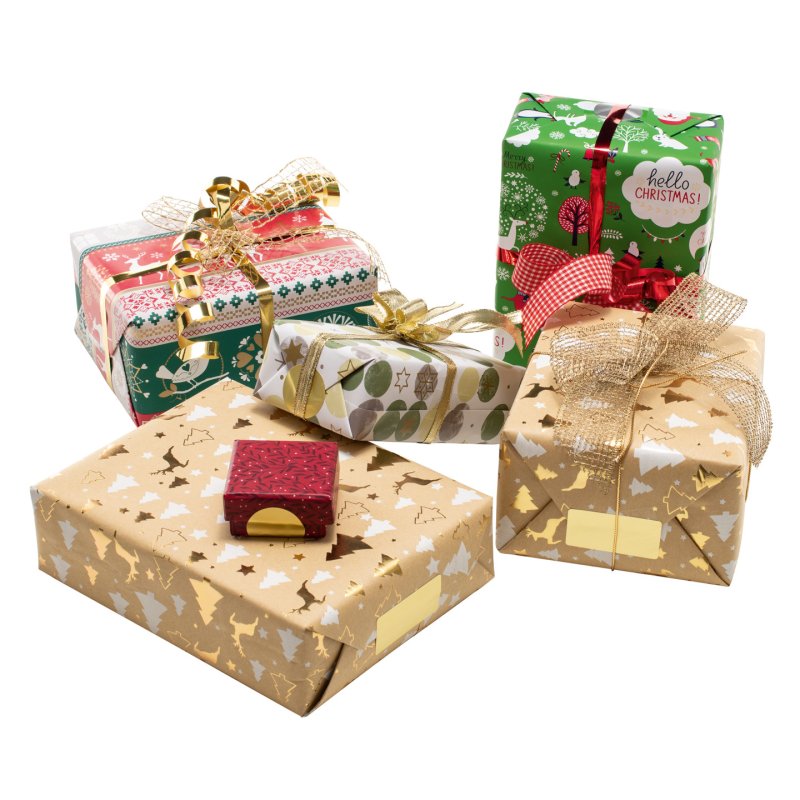 HERMA Sticker de Noël, rond, 32 mm, argent