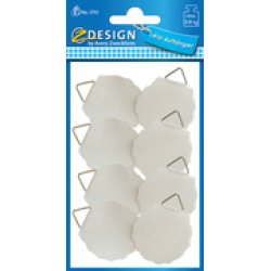 AVERY Zweckform Attache pour cadre, diamètre: 40 mm, blanc