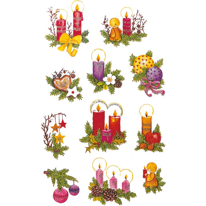 AVERY Zweckform ZDesign étiquettes de Noël "composition