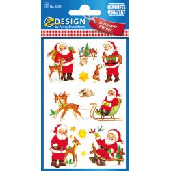 Avery 4053 autocollant décoratif Papier Multicolore Permanent 24 pièce(s)