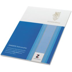 GOHRSMÜHLE Bloc de papier à lettres, A4, 100 g/m2, ultra