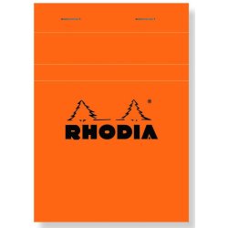 Rhodia 01320001 writing notebook A6 160 sheets Orange