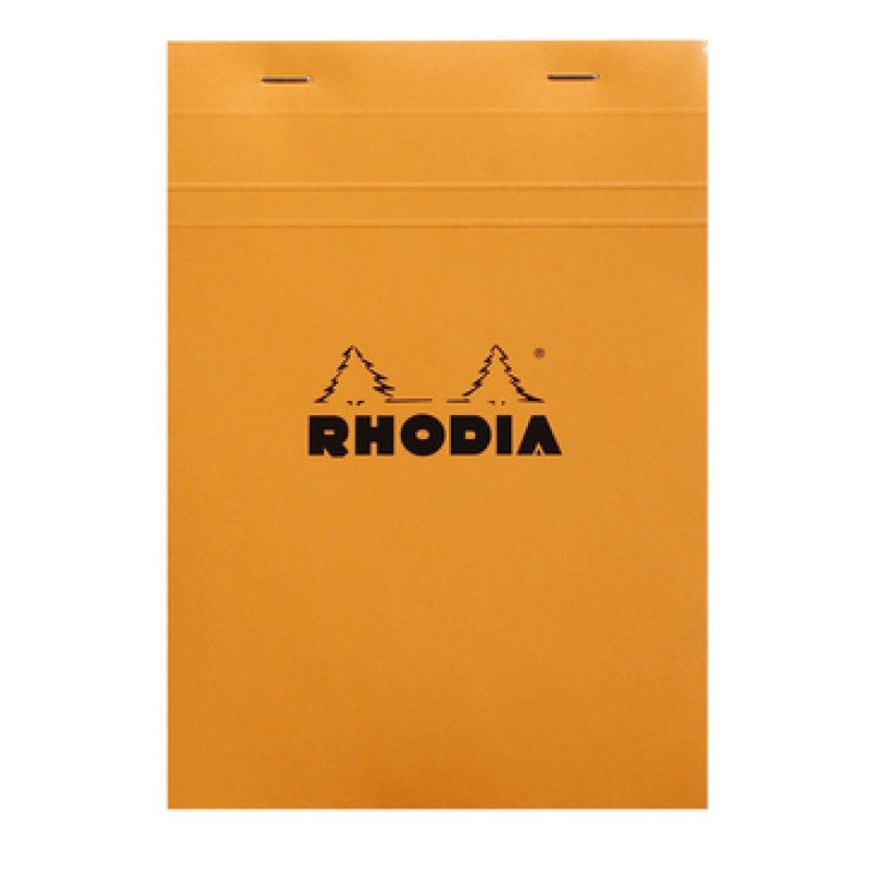 Rhodia N°16 writing notebook A5 80 sheets Orange