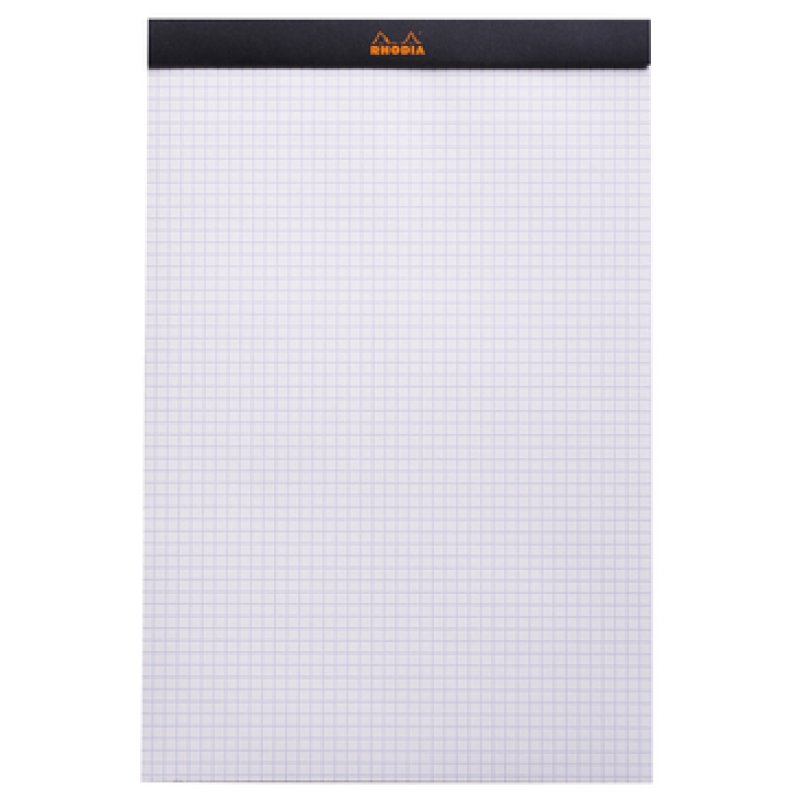 Rhodia 192009C writing notebook A4 80 sheets Black