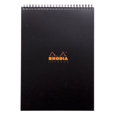 Rhodia 19920C writing notebook A4 80 sheets Black