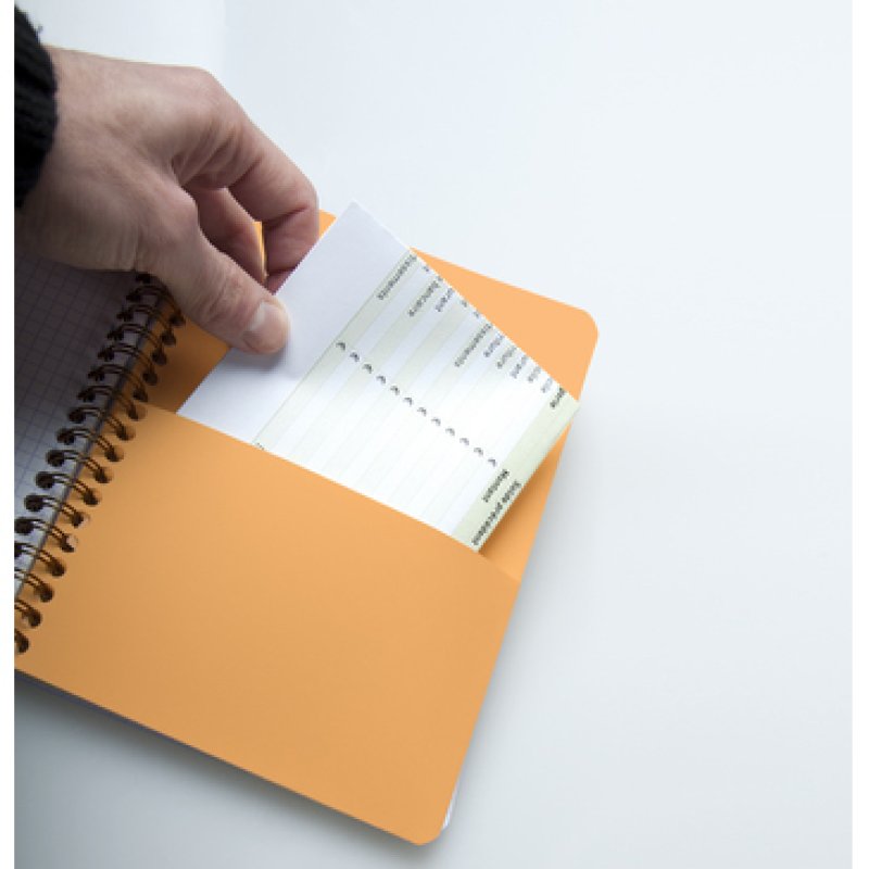 Rhodia 19920C bloc-notes A4 80 feuilles Noir