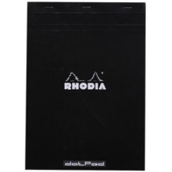 RHODIA Bloc-notes agrafé "dotPad", A4, pointillé, noir
