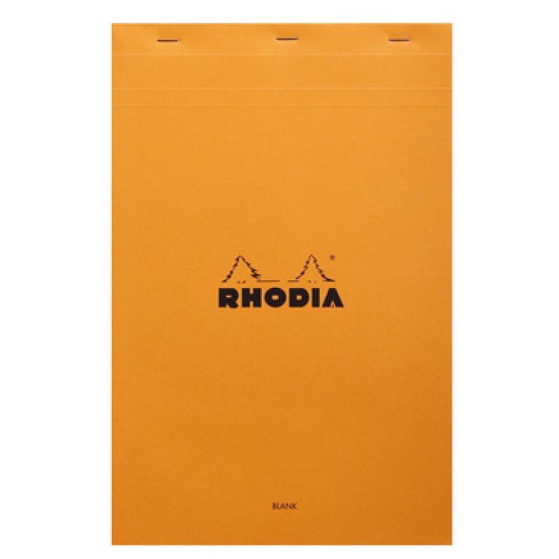 Rhodia 19000C bloc-notes A4 80 feuilles Orange