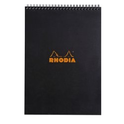 Rhodia 185009C writing notebook A4 80 sheets Black