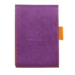 Rhodia Notepad cover notepad N°11 writing notebook A7 80 sheets Purple