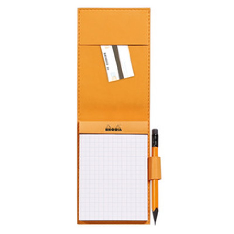 RHODIA Porte-bloc bloc No. 13, 115 x 158 mm, quadrillé