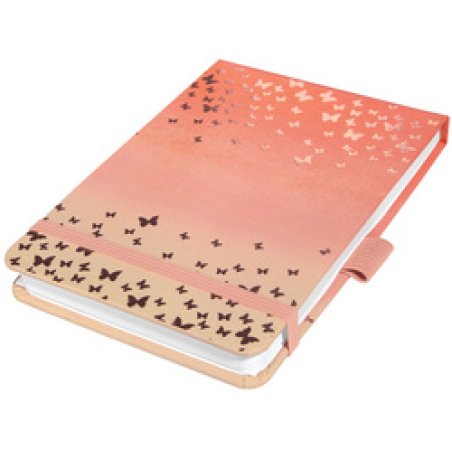 sigel Bloc-notes Jolie Beauty "Butterfly Confetti Peach"