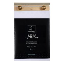 EXACOMPTA Bloc-notes "BLOC FAF", 160 x 100 mm, pointillé