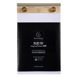 EXACOMPTA Bloc-notes "BLOC FAF", 185 x 115 mm, pointillé