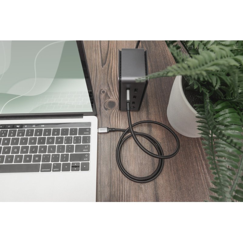 DIGITUS Câble de raccordement USB 4.0, USB-C - USB-C, 3,0 m