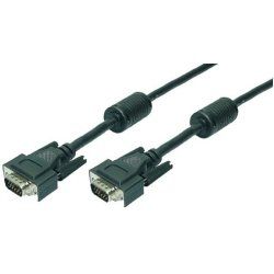 LogiLink 20m VGA M/M VGA cable VGA (D-Sub) Black