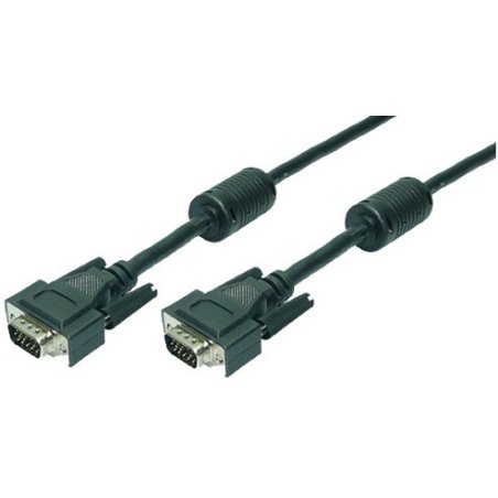 LogiLink 20m VGA M/M VGA cable VGA (D-Sub) Black