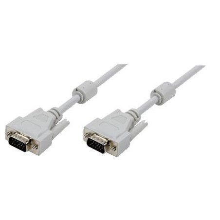 LogiLink 5m, VGA/VGA, M/M câble VGA VGA (D-Sub) Gris