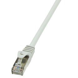 LogiLink 10m Cat.5e F/UTP câble de réseau Gris Cat5e F/UTP (FTP)
