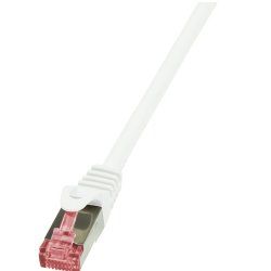 LogiLink Cat.6 S/FTP, 7.5m câble de réseau Blanc 7,5 m Cat6 S/FTP (S-STP)