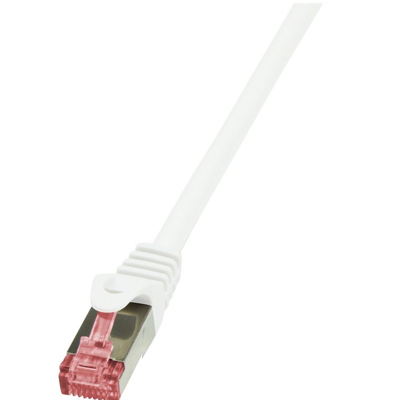 LogiLink Cat.6 S/FTP, 7.5m câble de réseau Blanc 7,5 m Cat6 S/FTP (S-STP)