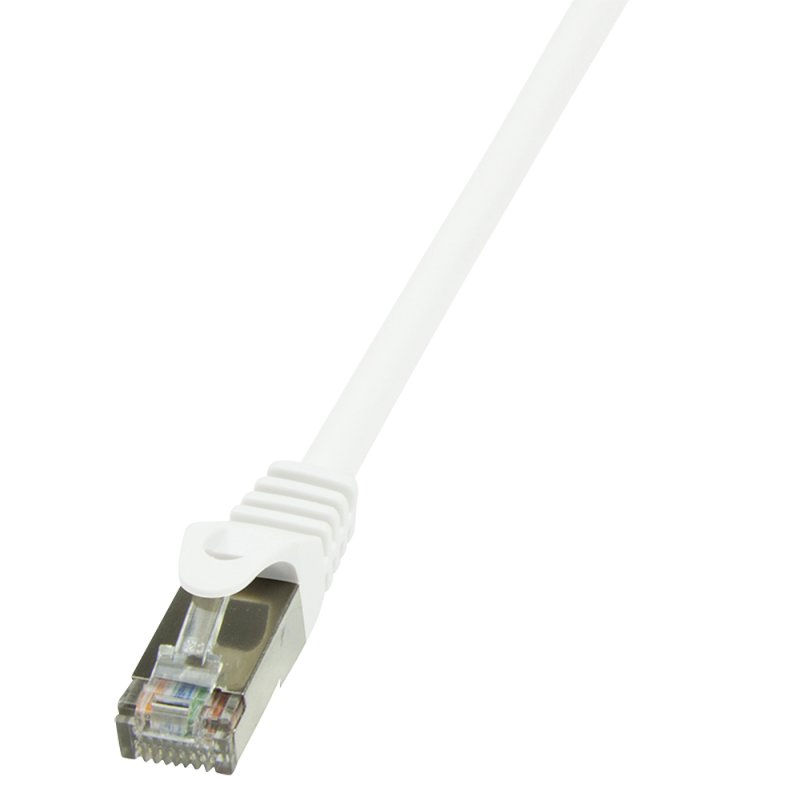 LogiLink 3m Cat.6 F/UTP câble de réseau Blanc Cat6 F/UTP (FTP)