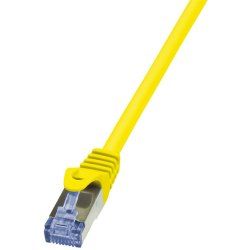 LogiLink Cat6a S/FTP, 10m câble de réseau Jaune S/FTP (S-STP)