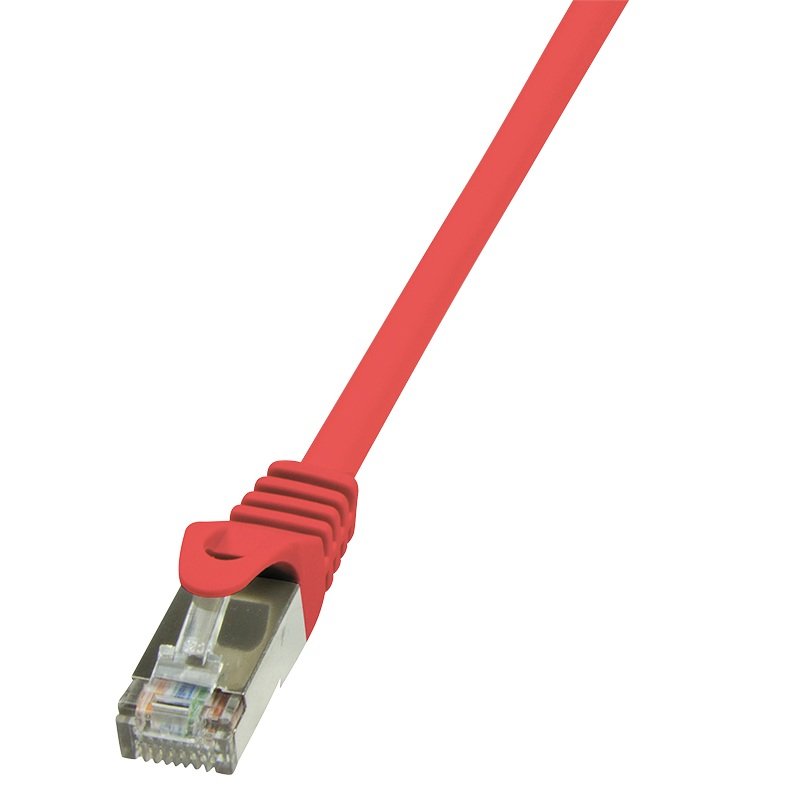 LogiLink Patchkabel, Kat. 5e, F/UTP, 7,5 m, rot