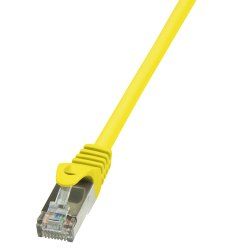 LogiLink 7.5m Cat.5e F/UTP câble de réseau Jaune 7,5 m Cat5e F/UTP (FTP)