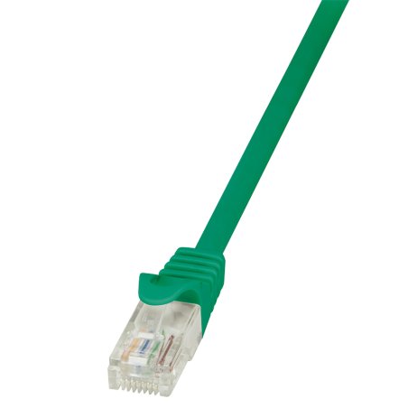 LogiLink 3m Cat.6 U/UTP câble de réseau Vert Cat6 U/UTP (UTP)
