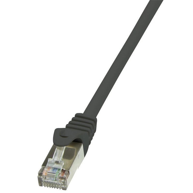 LogiLink Cat.6 U/UTP, 7.5m networking cable Black Cat6 U/FTP (STP)